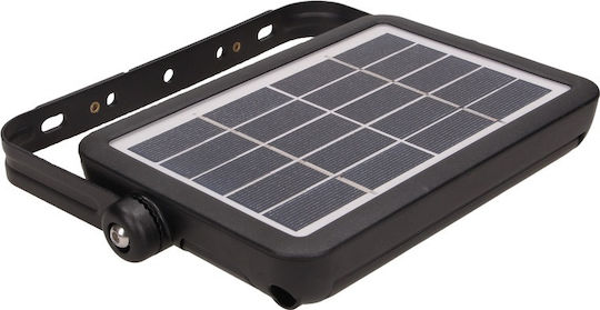 Orno Projector Solar Light 5W 500lm Natural White 4000K with Motion Sensor IP65 21.74cmx14.93cmx3.37cmcm