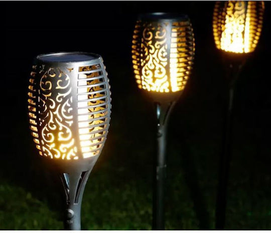 Spiked Solar Light Torch 35lm with Photocell 18cmx14cmcm