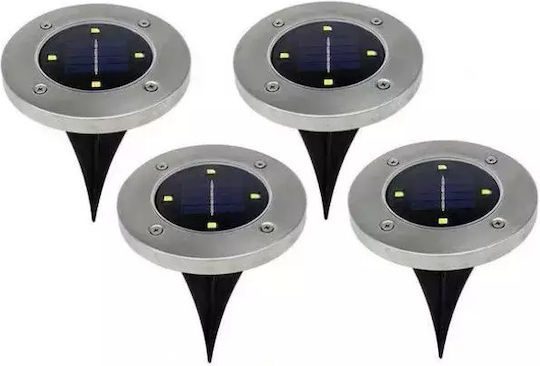 Tradesor Set of 4 Stake Solar Lights IP44