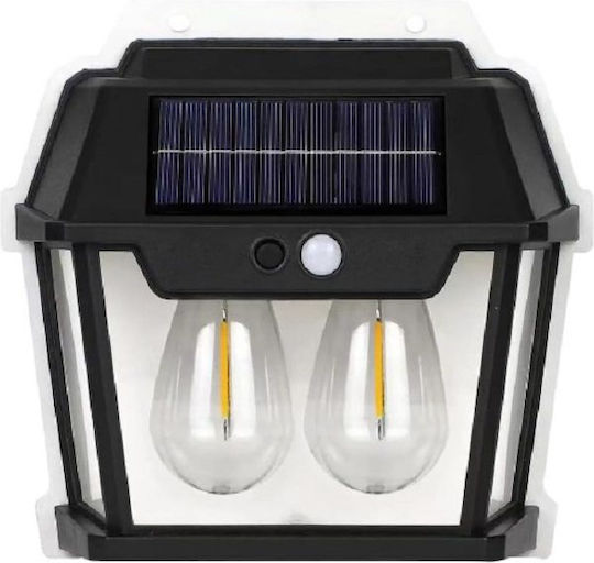 Andowl Qd1552 Επιτοίχιο Ηλιακό Φωτιστικό με Φωτοκύτταρο