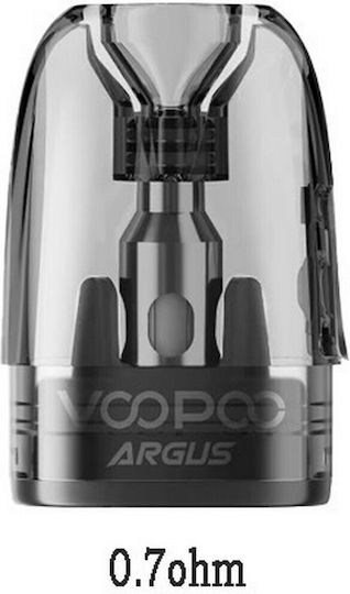 Voopoo Argus Ανταλλακτικό Pod σε Μαύρο χρώμα 3ml με Αντίσταση 0.7ohm