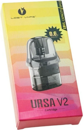 Lost Vape Ursa Nano V2 Ανταλλακτικό Pod 2.5ml με Αντίσταση 0.6ohm
