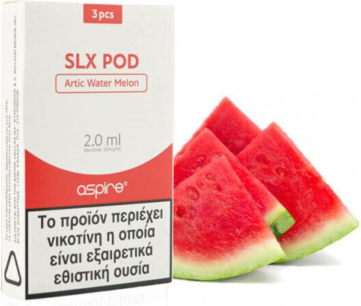 Aspire Slx Frost Ανταλλακτικά Pod 3τμχ 2ml με Αντίσταση 1.3ohm