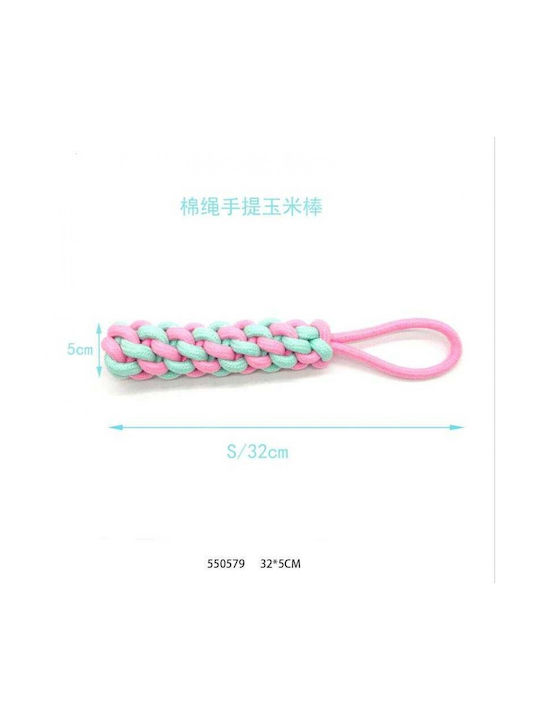 Dog Toy Rope Pink 32cm