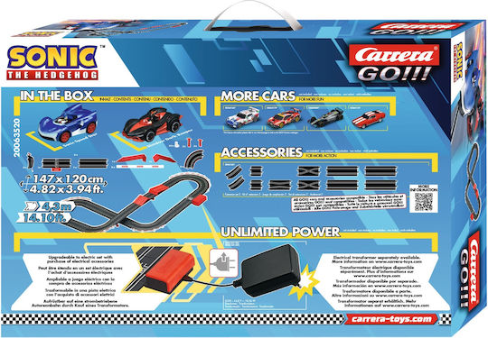 Carrera Carrera GO!!! Set Sonic Track 1:43 Military