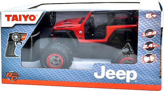 Taiyo Wrangler Rubicon Τηλεκατευθυνόμενο Αυτοκίνητο Κόκκινο