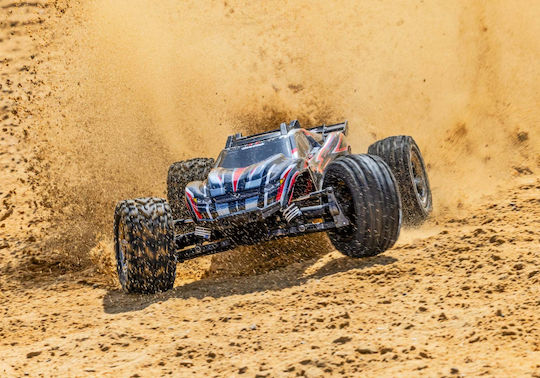 Traxxas Rustler 4X4 VXL Τηλεκατευθυνόμενο Αυτοκίνητο Κόκκινο