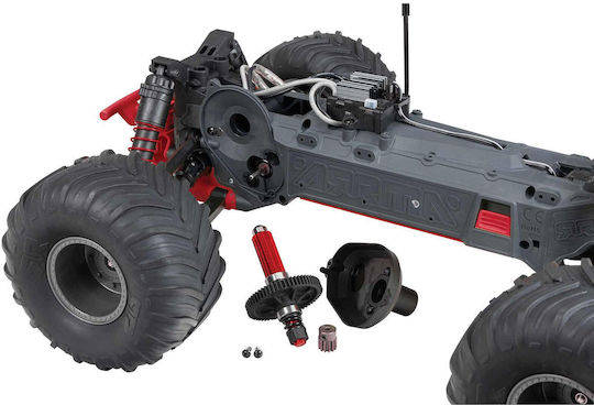 Arrma Gorgon 4X2 Mega 550 Τηλεκατευθυνόμενο Αυτοκίνητο Monster Truck 2WD Κόκκινο