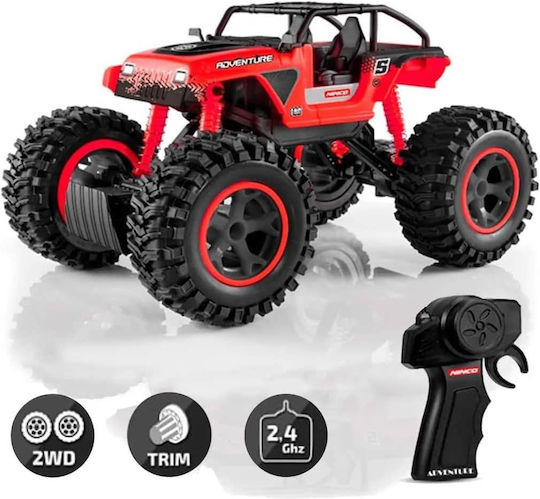 Ninco Adventure Τηλεκατευθυνόμενο Αυτοκίνητο Monster Truck Κόκκινο