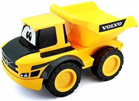 Bburago BB Junior My First RC Volvo Dump Truck Τηλεκατευθυνόμενο Δομικό Όχημα Κίτρινο