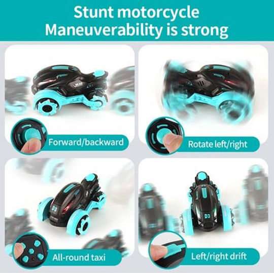 Andowl Q-D3 Remote Controlled Car Stunt Blue