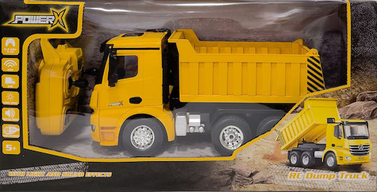 Huina Toys 2 4G 6CH Dump Truck Remote Controlled Truck Yellow