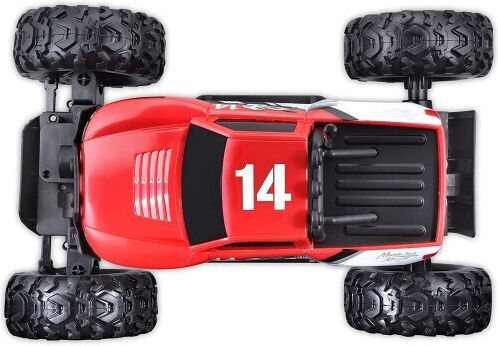Maisto Tech New Version Rock Crawler Радиоуправляемо Автомобил Чудовищен камион Сребрист
