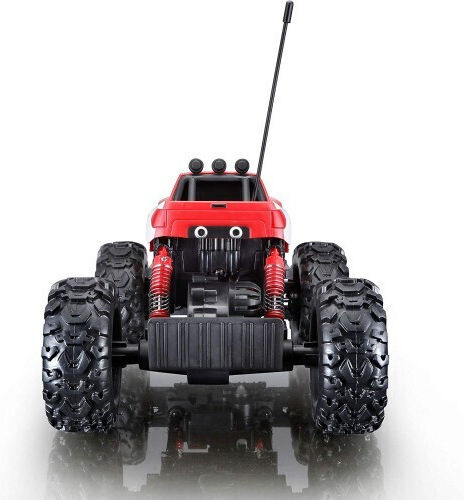 Maisto Tech New Version Rock Crawler Радиоуправляемо Автомобил Чудовищен камион Сребрист