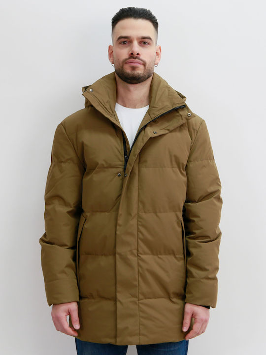 Vcode Jacket Puffer Taba