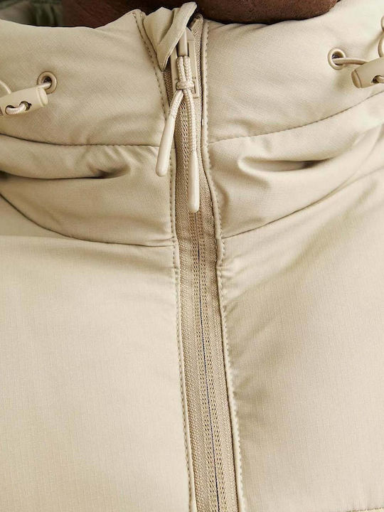 Winter Jacke Puffer Silver Sage