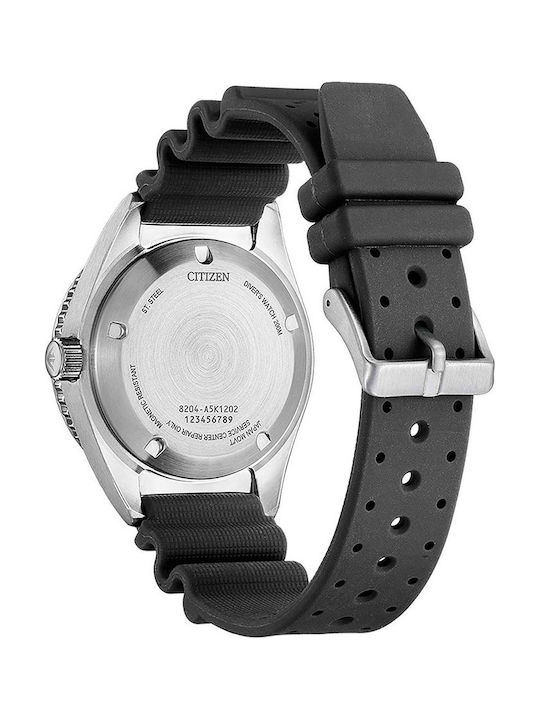 Citizen Promaster Marine Мъжки Часовник 41mm Автоматичен с Черна Каучукова Каишка