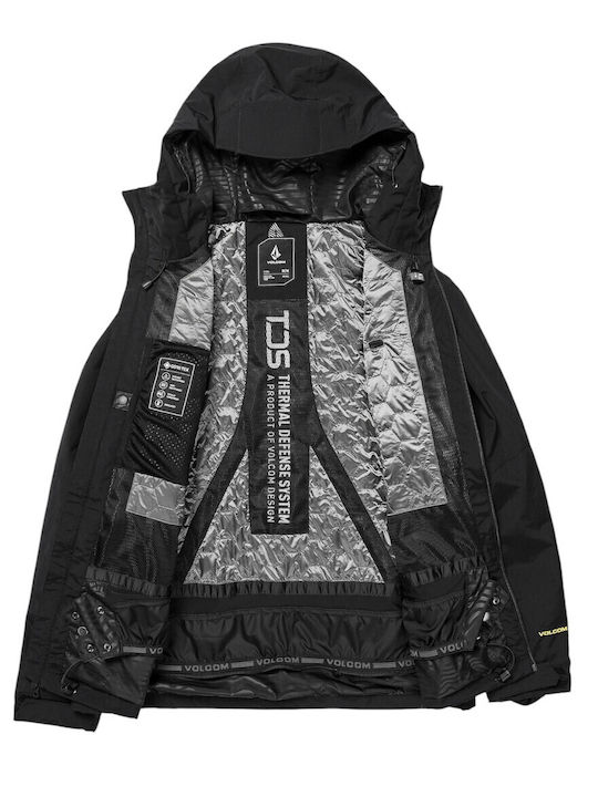 Volcom G0452501-BLK Мъжко Ски И Сноуборд Яке Gore-Tex Черно