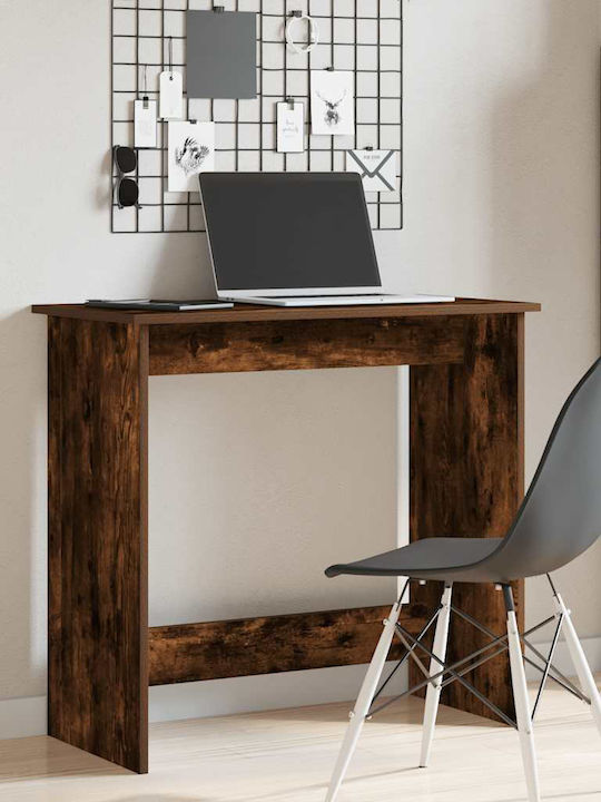 Desk Wooden Smoky Oak 80x40x75cm