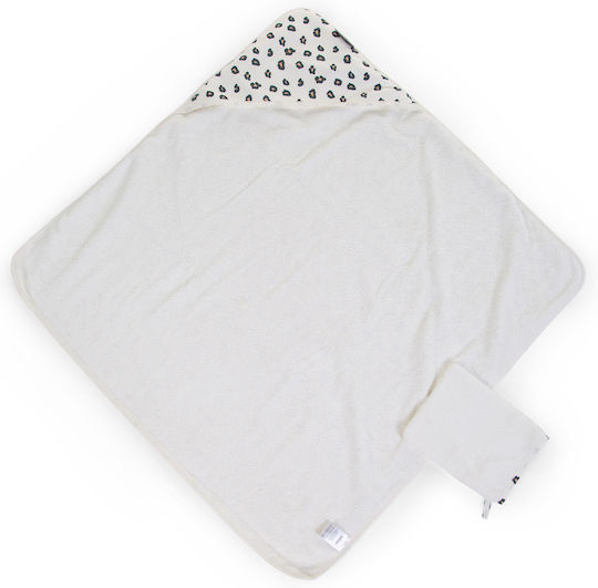 Childhome Set De Baie Pentru Bebeluşi Cu Glugă 80x80cm