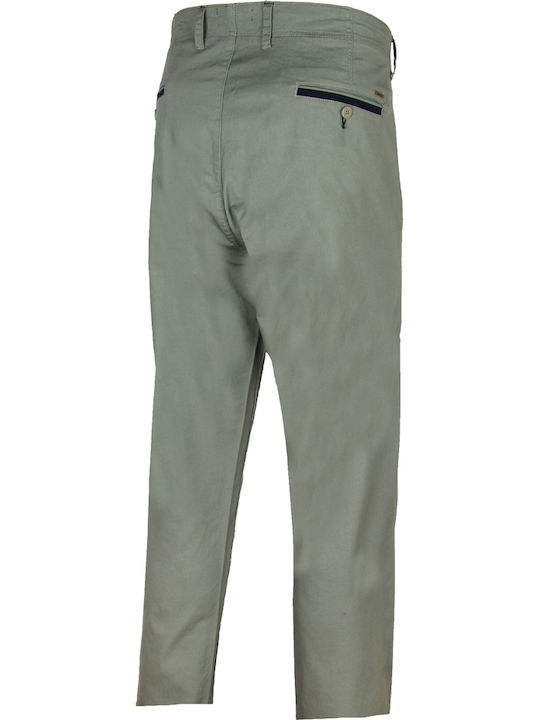 Double Herrenhosen Chinos Lose Passform Khaki Double Herrenhosen Chinos Lose Passform Khaki