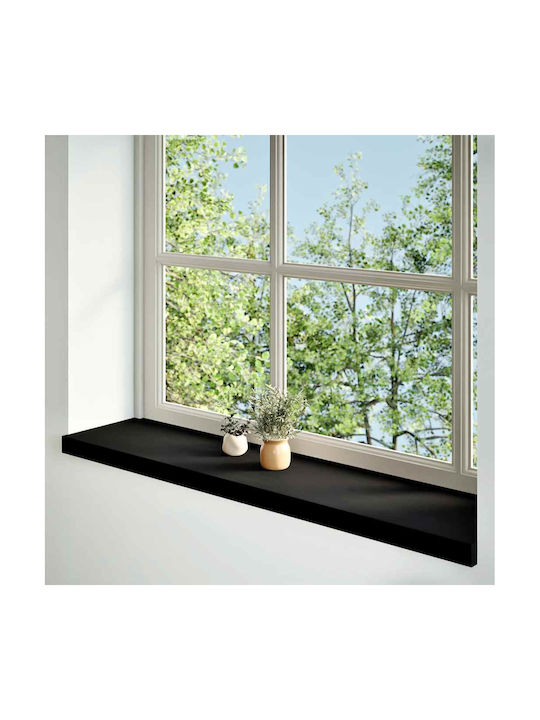 vidaXL Window Sill Wooden W120xH25cm