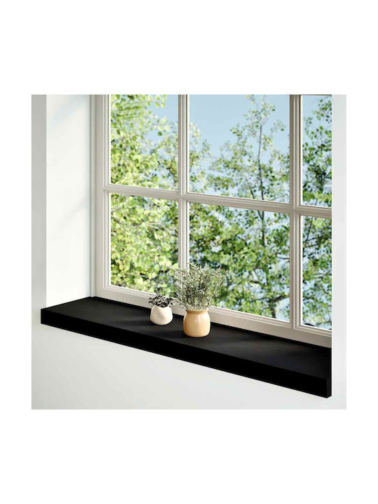 vidaXL Window Sill Wooden W100xH20cm