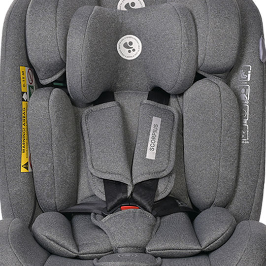 Lorelli Scorpius Baby Car Seat i-Size Gray 0-36 kg 2406