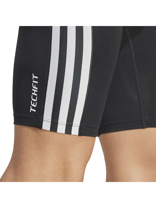 adidas Techfit Mens Sports Leggings Short Black