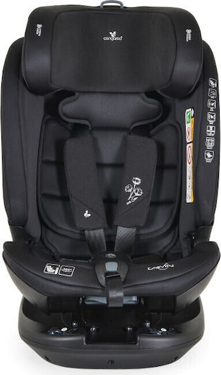 Cangaroo Gravity Scaun Auto pentru Copii i-Size cu Isofix Negru