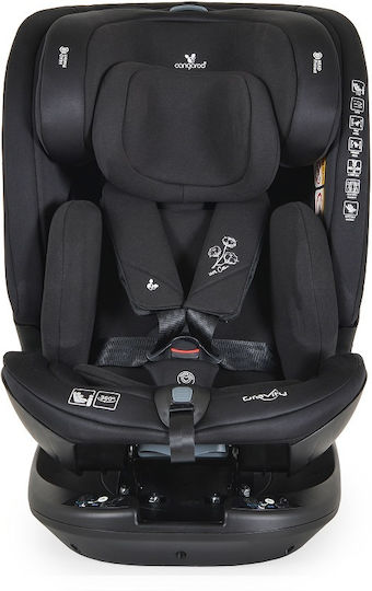 Cangaroo Gravity Scaun Auto pentru Copii i-Size cu Isofix Negru