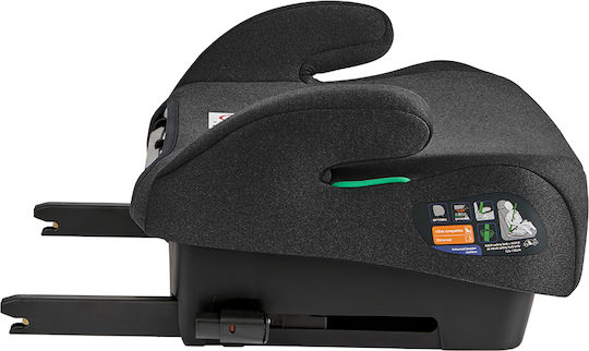 Kikka Boo i-Boost Καθισματάκι Αυτοκινήτου High-back Booster i-Size με Isofix Black