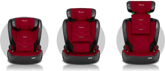 Nukido Louis Baby Car Seat i-Size with Isofix Black-Red 15-36 kg 710003