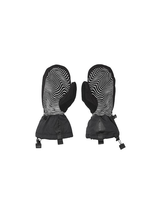 Volcom Millicent Snow Mittens Ανδρικά Γάντια Σκι & Snowboard Μαύρα