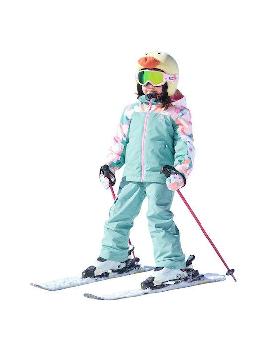 Roxy Snows Up Mittens Παιδικά Γάντια Σκι & Snowboard Πολύχρωμα