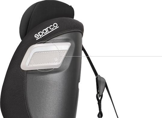 Sparco SK5000I Καθισματάκι Αυτοκινήτου i-Size με Isofix Red 9-36 kg