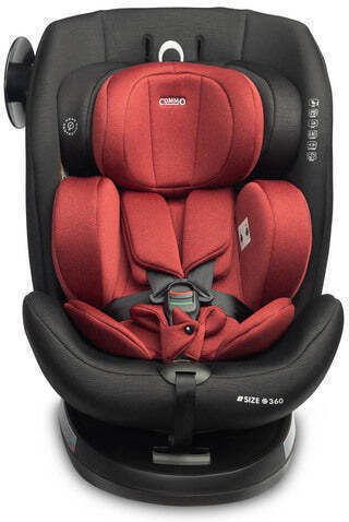 Caretero Commo Καθισματάκι Αυτοκινήτου i-Size με Isofix Βουργουνδί