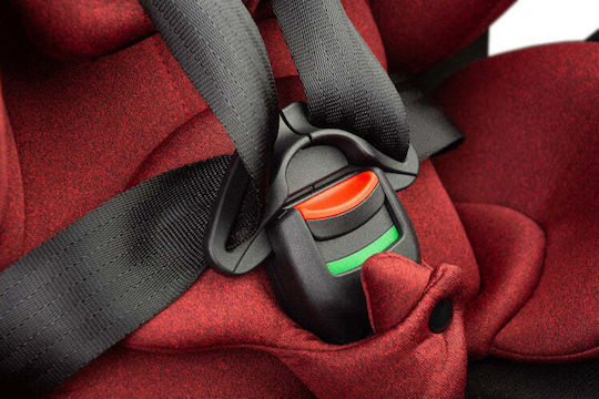 Caretero Commo Καθισματάκι Αυτοκινήτου i-Size με Isofix Βουργουνδί
