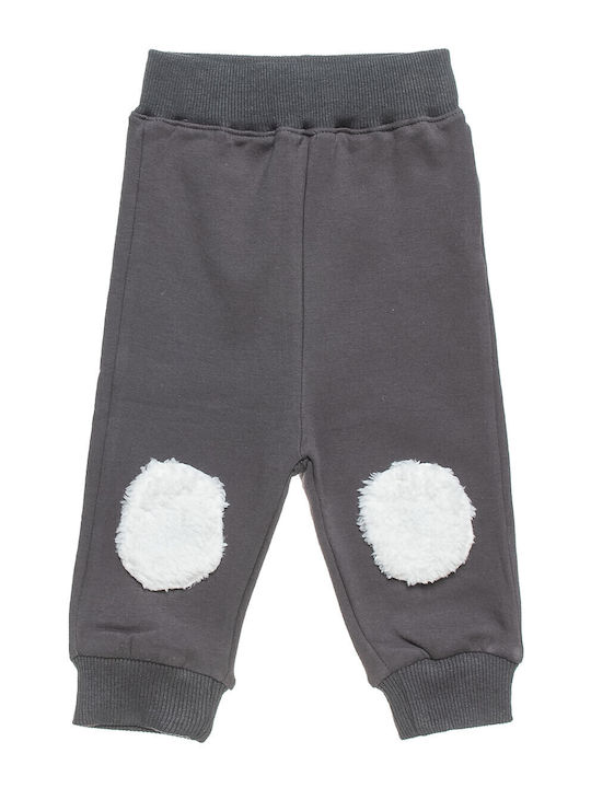 Kids Sweatpants Set Ecru 3pcs