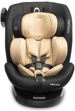 Caretero Commo Baby Car Seat i-Size with Isofix Beige