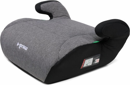 U-Grow R129 Καθισματάκι Αυτοκινήτου Booster i-Size Γκρι 22-36 kg