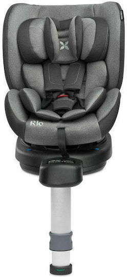 Caretero Rio Καθισματάκι Αυτοκινήτου i-Size με Isofix Grey