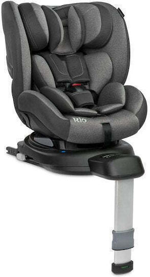 Caretero Rio Καθισματάκι Αυτοκινήτου i-Size με Isofix Grey