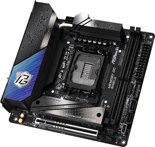 ASRock Phantom Gaming Z890I Nova WiFi Motherboard Mini ITX with Intel 1851 Socket