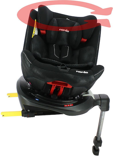 Nania Ranger Детско Столче за Кола с Isofix Черен 0-36 кг