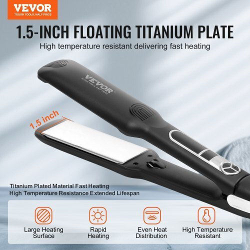 Vevor YSFLZZFQYSZF8DGW3V2 Преса за коса Ионичен 55W