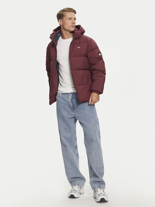 Jacket Puffer Red Wine