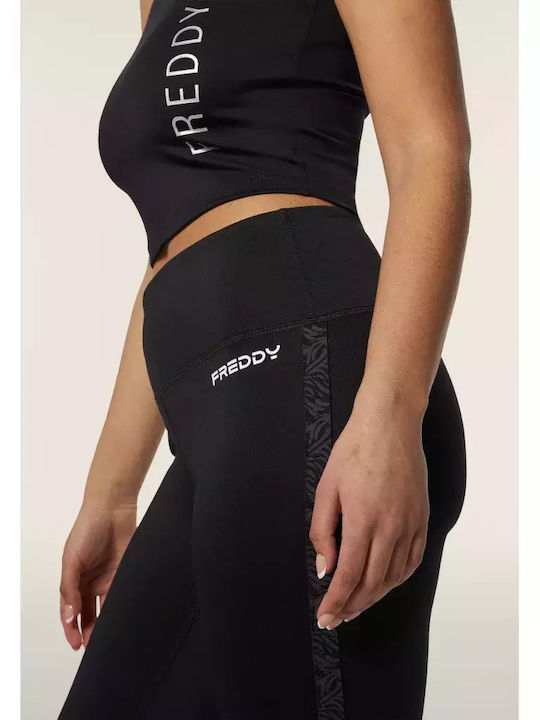 Women's Cropped Everyday Legging High Waisted Black
