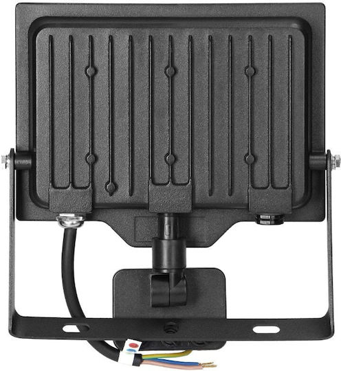 Adviti Porto S Led Projector Ad-nl-6465blr4 Motion Sensor Frameless 50w Smd Led 4000 Lm Ip65 4000k Aluminum Black