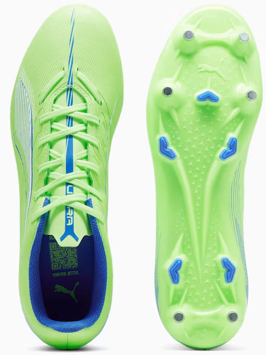 PUMA Ultra 5 Play Football Shoes with Cleats Green